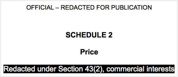 Detail of a contract for vaccine purchases in UK.}